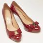 Salvatore Ferragamo Pre-owned Leather heels Red Dames - Thumbnail 4