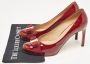 Salvatore Ferragamo Pre-owned Leather heels Red Dames - Thumbnail 9