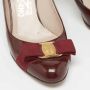 Salvatore Ferragamo Pre-owned Leather heels Red Dames - Thumbnail 7