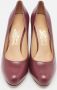 Salvatore Ferragamo Pre-owned Leather heels Red Dames - Thumbnail 3