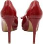 Salvatore Ferragamo Pre-owned Leather heels Red Dames - Thumbnail 5