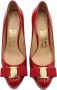 Salvatore Ferragamo Pre-owned Leather heels Red Dames - Thumbnail 2