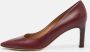 Salvatore Ferragamo Pre-owned Leather heels Red Dames - Thumbnail 2