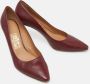 Salvatore Ferragamo Pre-owned Leather heels Red Dames - Thumbnail 4