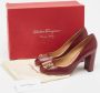 Salvatore Ferragamo Pre-owned Leather heels Red Dames - Thumbnail 9