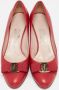 Salvatore Ferragamo Pre-owned Leather heels Red Dames - Thumbnail 3