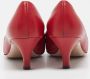 Salvatore Ferragamo Pre-owned Leather heels Red Dames - Thumbnail 5