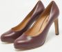 Salvatore Ferragamo Pre-owned Leather heels Red Dames - Thumbnail 3