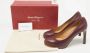 Salvatore Ferragamo Pre-owned Leather heels Red Dames - Thumbnail 9