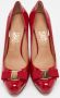 Salvatore Ferragamo Pre-owned Leather heels Red Dames - Thumbnail 3