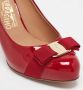 Salvatore Ferragamo Pre-owned Leather heels Red Dames - Thumbnail 7