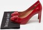 Salvatore Ferragamo Pre-owned Leather heels Red Dames - Thumbnail 9