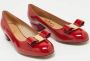 Salvatore Ferragamo Pre-owned Leather heels Red Dames - Thumbnail 3