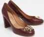 Salvatore Ferragamo Pre-owned Leather heels Red Dames - Thumbnail 3