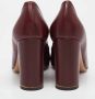 Salvatore Ferragamo Pre-owned Leather heels Red Dames - Thumbnail 4