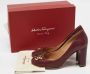 Salvatore Ferragamo Pre-owned Leather heels Red Dames - Thumbnail 8