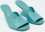 Salvatore Ferragamo Pre-owned Leather mules Green Dames - Thumbnail 3