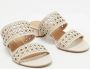 Salvatore Ferragamo Pre-owned Leather sandals Beige Dames - Thumbnail 4