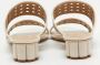 Salvatore Ferragamo Pre-owned Leather sandals Beige Dames - Thumbnail 5