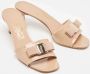 Salvatore Ferragamo Pre-owned Leather sandals Beige Dames - Thumbnail 4