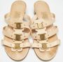 Salvatore Ferragamo Pre-owned Leather sandals Beige Dames - Thumbnail 3