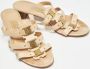 Salvatore Ferragamo Pre-owned Leather sandals Beige Dames - Thumbnail 4