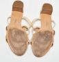 Salvatore Ferragamo Pre-owned Leather sandals Beige Dames - Thumbnail 6