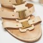 Salvatore Ferragamo Pre-owned Leather sandals Beige Dames - Thumbnail 8