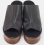 Salvatore Ferragamo Pre-owned Leather sandals Black Dames - Thumbnail 3