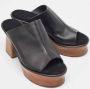 Salvatore Ferragamo Pre-owned Leather sandals Black Dames - Thumbnail 4