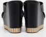 Salvatore Ferragamo Pre-owned Leather sandals Black Dames - Thumbnail 5