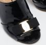 Salvatore Ferragamo Pre-owned Leather sandals Black Dames - Thumbnail 7