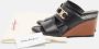 Salvatore Ferragamo Pre-owned Leather sandals Black Dames - Thumbnail 9