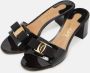 Salvatore Ferragamo Pre-owned Leather sandals Black Dames - Thumbnail 3