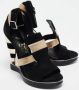 Salvatore Ferragamo Pre-owned Leather sandals Black Dames - Thumbnail 3