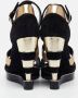 Salvatore Ferragamo Pre-owned Leather sandals Black Dames - Thumbnail 4