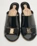 Salvatore Ferragamo Pre-owned Leather sandals Black Dames - Thumbnail 3