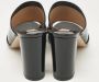 Salvatore Ferragamo Pre-owned Leather sandals Black Dames - Thumbnail 5