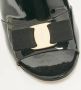 Salvatore Ferragamo Pre-owned Leather sandals Black Dames - Thumbnail 7