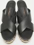 Salvatore Ferragamo Pre-owned Leather sandals Black Dames - Thumbnail 3