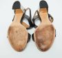 Salvatore Ferragamo Pre-owned Leather sandals Black Dames - Thumbnail 6