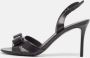 Salvatore Ferragamo Pre-owned Leather sandals Black Dames - Thumbnail 2