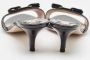 Salvatore Ferragamo Pre-owned Leather sandals Black Dames - Thumbnail 5