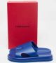 Salvatore Ferragamo Pre-owned Leather sandals Blue Heren - Thumbnail 7