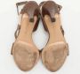 Salvatore Ferragamo Pre-owned Leather sandals Brown Dames - Thumbnail 6