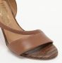 Salvatore Ferragamo Pre-owned Leather sandals Brown Dames - Thumbnail 7