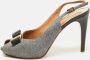 Salvatore Ferragamo Pre-owned Leather sandals Gray Dames - Thumbnail 2