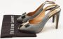 Salvatore Ferragamo Pre-owned Leather sandals Gray Dames - Thumbnail 9