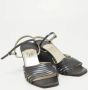 Salvatore Ferragamo Pre-owned Leather sandals Gray Dames - Thumbnail 4