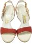 Salvatore Ferragamo Pre-owned Leather sandals Orange Dames - Thumbnail 2